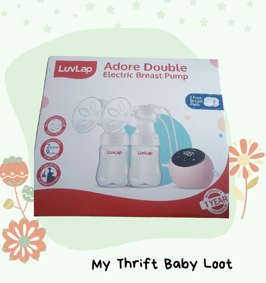 Preowned LuvLap Adore Double Electric Breast Pump
